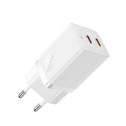  Сетевое зар. устр. Baseus GaN5 Pro Fast Charger C+C 40W CCGP180102 белое