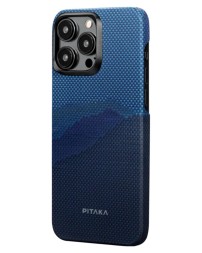 Накладка для i-Phone 15 Pro Max 6.7 Pitaka Magez Case 4 Aramid Fiber Starpeak (Over thr Horizon)