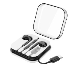 Стереонаушники Hoco M1 Max Type-C с микрофоном 1.2м черный