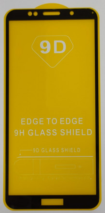 Защитное стекло для Huawei Y5P 9D черное