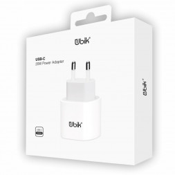 Сетевое зар. устр. Ubik UH02PD 1USB-C 3A 20W белое