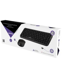 Комплект клавиатура+мышь мультимедийный Smartbuy 626376AG черный (SBC-626376AG-K) 