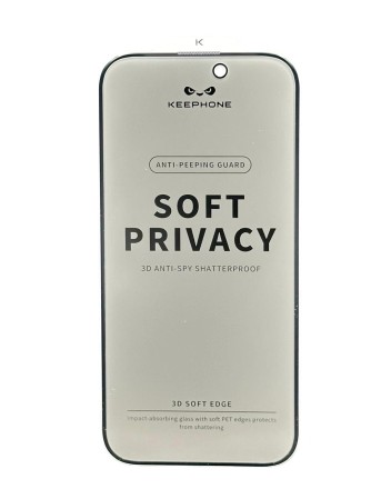  Защитное стекло i-Phone 16 Pro Keephone Soft Privacy антишпион