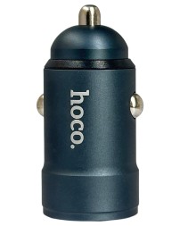 Автомобильное заряд. устр. Hoco Z57 USB-C 30W QC3.0 темно-серый