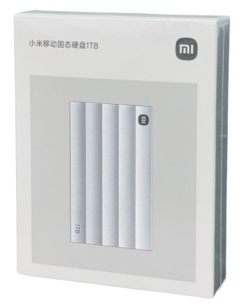  Внешний SSD Xiaomi Portable SSD 1TB (XMYDGT01QM) серый