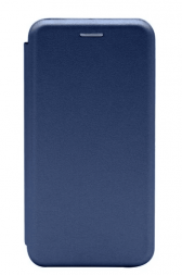 Чехол-книжка Fashion Case i-Phone 6/6s кожаная боковая синяя