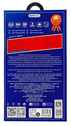  Защитное стекло для Samsung Galaxy S25 Ultra Remax GL-27 3D черное