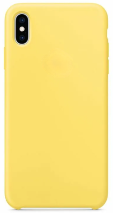  Чехол-накладка i-Phone X/XS Silicone icase №37 лайм