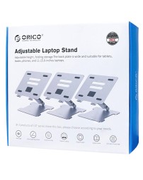 Охлаждающая подставка c USB-хабом для ноутбука Orico LST-2AS 1xUSB2.0/1xUSB3.0/SD серебристая