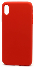 Чехол-накладка  i-Phone XS Max Silicone icase  №14 красная