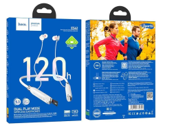 Беспроводные наушники для спорта Hoco ES62 BT5.3/800mAh/120ч серый