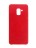  Накладка для Samsung Galaxy A7 (2018)/A8 Plus Silicone cover пудро