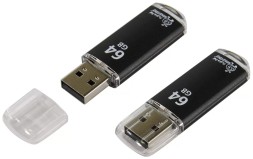 3.0 USB флеш накопитель Smartbuy 64GB V-Cut Black (SB64GBVC-K3)