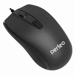 Perfeo мышь оптическая &quot;PROFIL&quot;, 4 кн, USB, чёрная