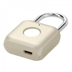 Замок со сканером отпечатков пальцев Xiaomi Uodi Smart Fingerprint lock padlock kitty золотой