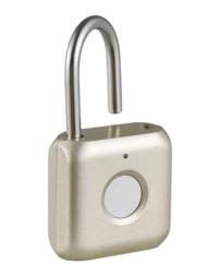 Замок со сканером отпечатков пальцев Xiaomi Uodi Smart Fingerprint lock padlock kitty золотой