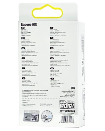  Usb Кабель-зарядка Micro/Lightning/Type-C Baseus Star Speed 1.2м (CAXS000001) чёрный