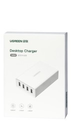 Сетевое зар. устр. Ugreen CD102 4USB 34W белое