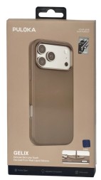 Накладка для i-Phone 17 Pro Max Puloka Gelix Magsafe синий