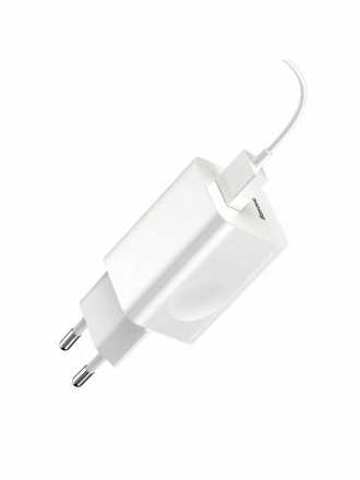  Сетевое зар. устр. Baseus Charging Quick 1USB 3A 24W CCALL-BX02 белое