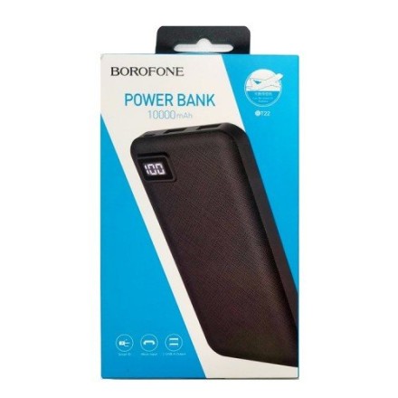  Powerbank Borofone BT22 10000mAh 2USB черный