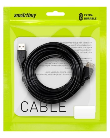  Кабель USB удлинитель Smartbuy папа-мама 1.8 м