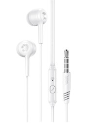 Стереонаушники Hoco M82 с микрофоном белые