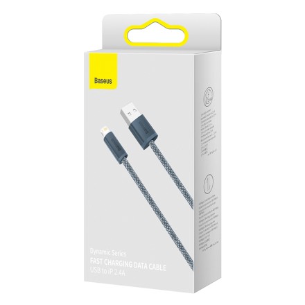 Usb Кабель-зарядка Lightning Baseus Dynamic Series 1м (CALD000416) черный