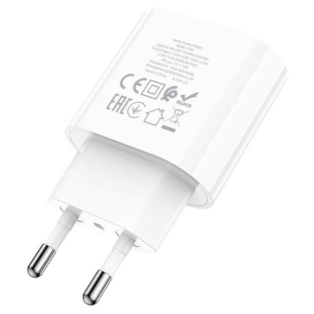  Сетевое зар. устр. Hoco C94A 1C 20W белое