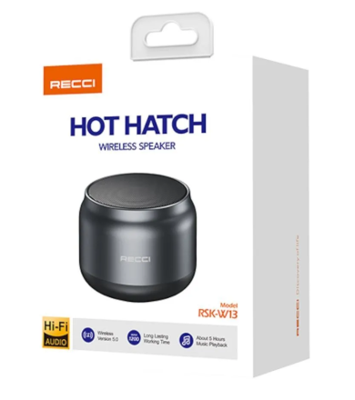  Bluetooth колонка Recci Hot Hatch RSK-W13 черная