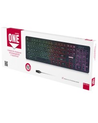 Клавиатура проводная с подсветкой Smartbuy ONE 305 USB черная (SBK-305U-K)