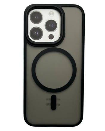 Накладка для i-Phone 15 Pro Max Keephone Mago Pro Magsnap матовый черный