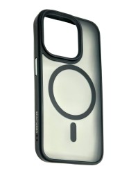 Накладка для i-Phone 15 Pro Max Keephone Mago Pro Magsnap матовый черный