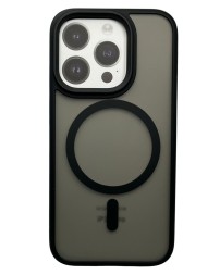 Накладка для i-Phone 15 Pro Max Keephone Mago Pro Magsnap матовый черный