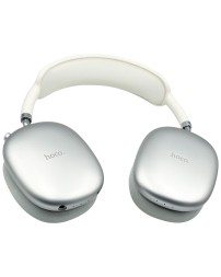 Стереонаушники Bluetooth полноразмерные Hoco W55 Plus ANC BT5.4/ANC/65ч серебристые