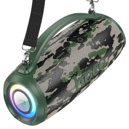 Bluetooth колонка Hoco HA4 Surge outdoor BT speaker хаки