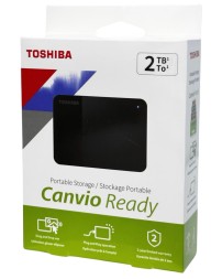 Внешний HDD Toshiba Canvio Ready 2TB (HDTP320EK3AA) черный