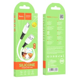 Usb Кабель-зарядка Type-C Hoco X82 3A 1м мягкий силиконовый белый