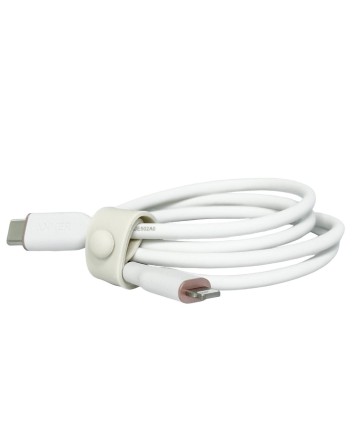 Usb Кабель-зарядка Type-C на Lightning Anker 641 PowerLine III (A8662621) 20W 0,9м белый