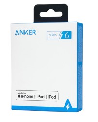 Usb Кабель-зарядка Type-C на Lightning  Anker 641 PowerLine III (A8662621) 20W 0,9м белый