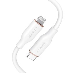 Usb Кабель-зарядка Type-C на Lightning  Anker 641 PowerLine III (A8662621) 20W 0,9м белый