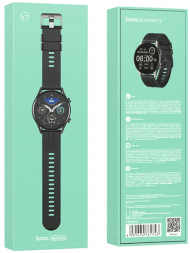 Смарт-часы Hoco Y7 Smart Watch черные