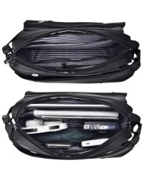 Сумка кросс-боди на плечо чёрная