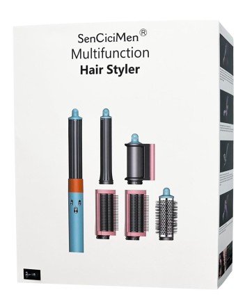  Мультистайлер SenCiciMen X9 Pro EU( европейской вилкой) Насадок 6шт зеленый