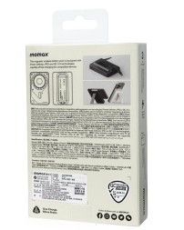 Powerbank магнитный с MagSafe Momax 1-Power X Pro+ 10000mAh IP132HKD черный