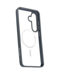 Накладка для Samsung Galaxy S25 Plus Keephone Mago Pro MagSnap прозрачный серый
