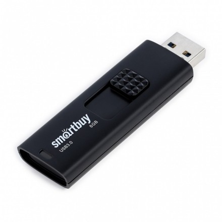  3.0 USB флеш накопитель Smartbuy 8GB Fashion Black (SB008GB3FSK)