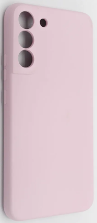  Накладка для Samsung Galaxy S22 Silicone cover без логотипа розовая