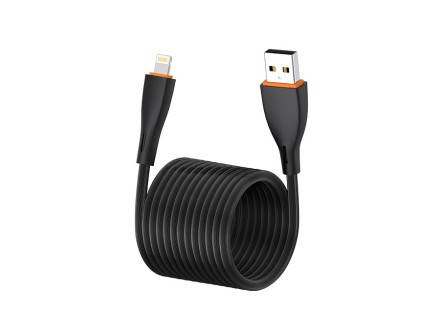  Usb Кабель-зарядка Lightning EOFE AL22 2.4A 2м черный