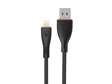  Usb Кабель-зарядка Lightning EOFE AL22 2.4A 2м черный